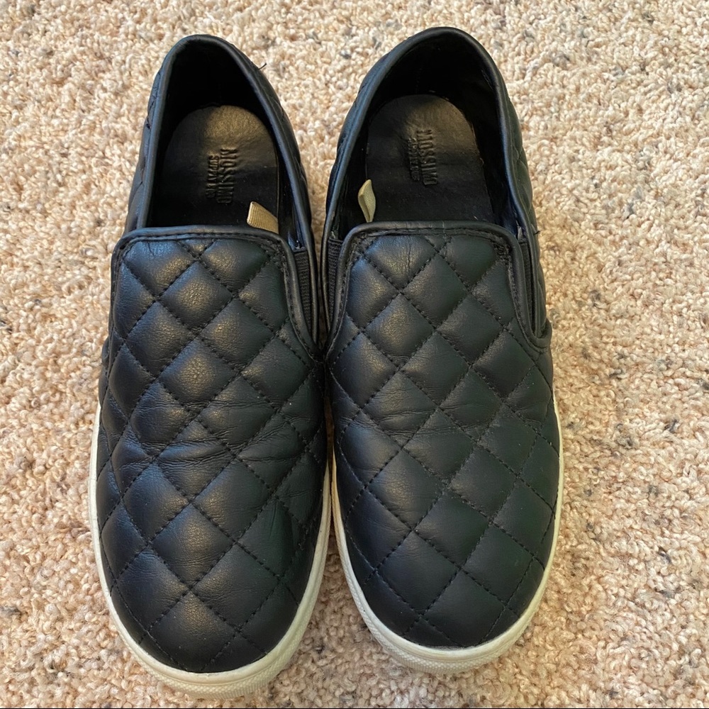 Mossimo Pleather Quilted Slide On - Women’s 8 1/2